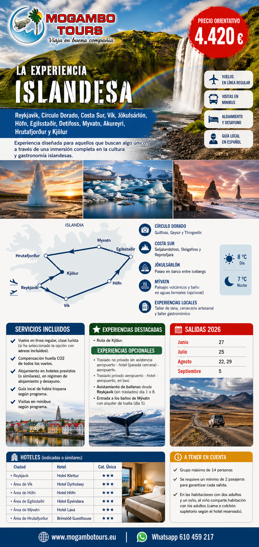 Islandia — Oferta especial