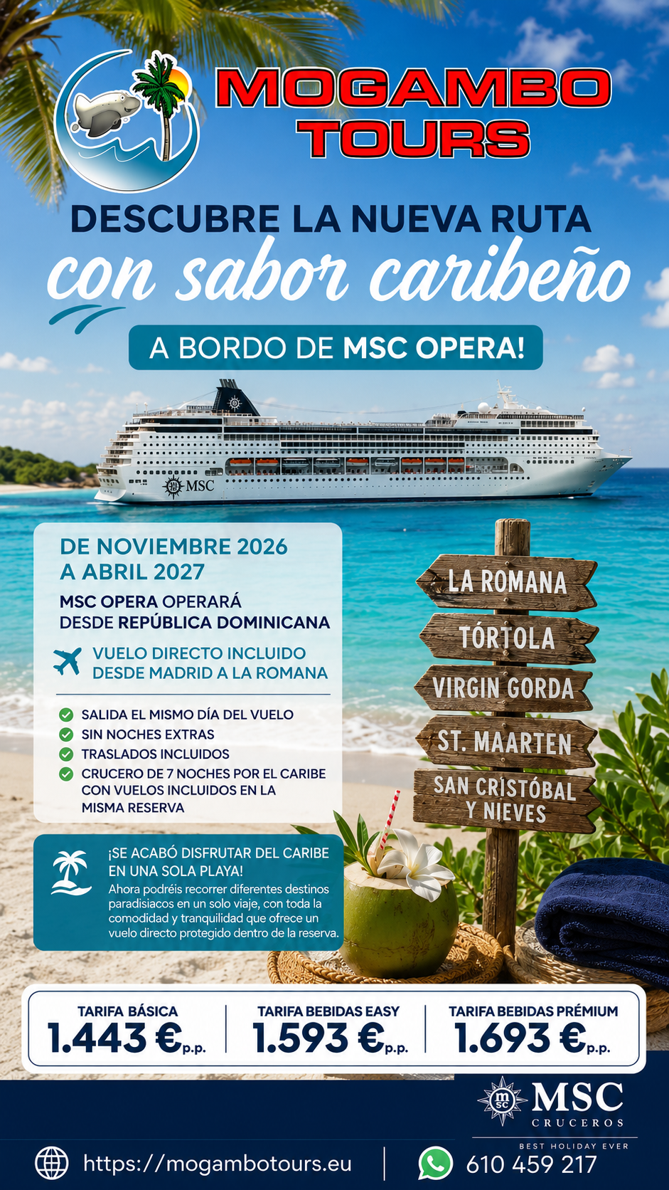 MSC Caribe 8 May 2026